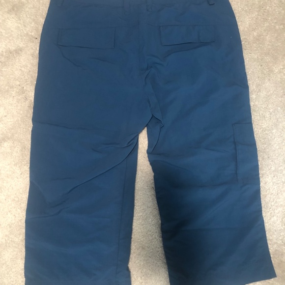 Eddie Bauer Capris Teal Size 16 - Picture 3 of 4